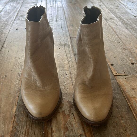 Rachel Comey Tan Leather Ankle Booties - Picture 2 of 7